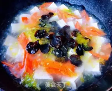 Make Shrimp sprouts and tofu step 5