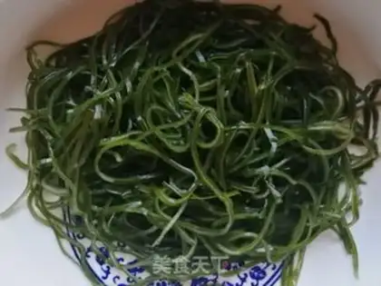Make Seaweed silk mixed with man-made meat step 4