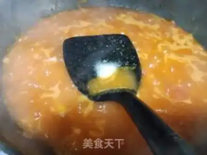 Make Tomato egg noodles step 3