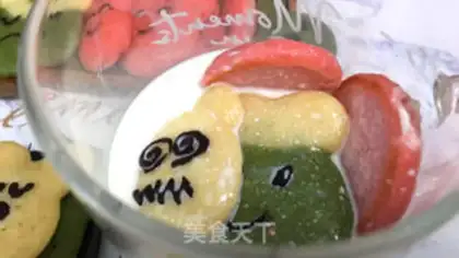 Make Toon expression muffin step 20