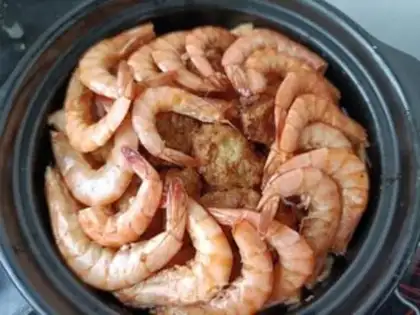Make Shrimp sprouts step 11