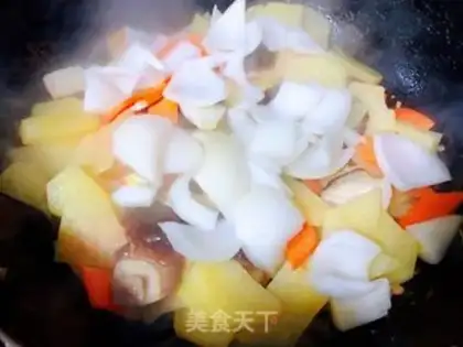 Make Onion cake step 6