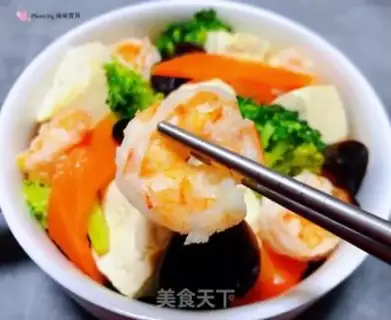 Make Shrimp sprouts and tofu step 12