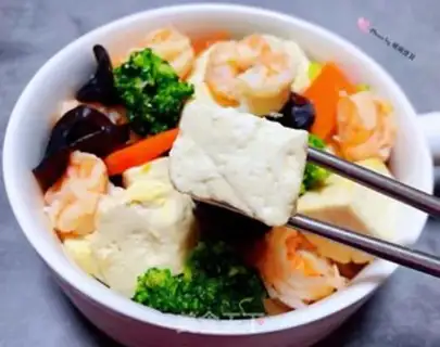 Make Shrimp sprouts and tofu step 14