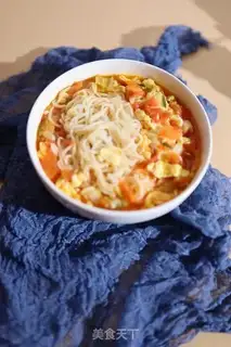 Make Tomato egg noodles step 11