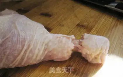Make Ginger onion pickles and chicken sticks step 0