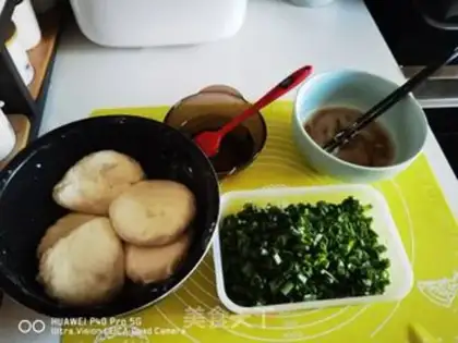 Make Onion cake step 10
