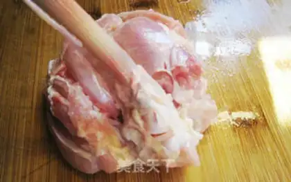 Make Ginger onion pickles and chicken sticks step 2