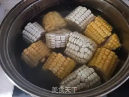 Make White corn step 2