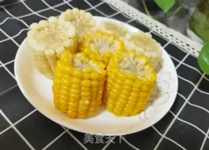Make White corn step 3