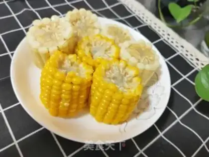 Make White corn step 4