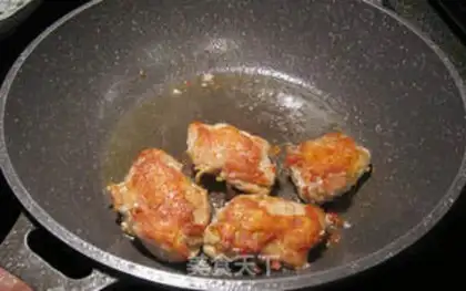 Make Ginger onion pickles and chicken sticks step 7