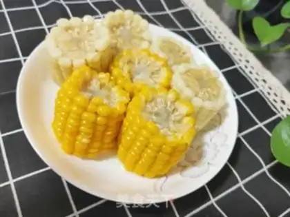 Make White corn step 6