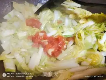 Make Cheese cabbage step 7