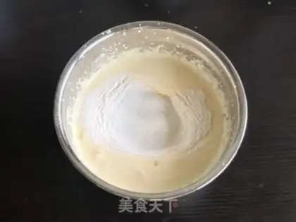 Make Old chicken cake without water step 4