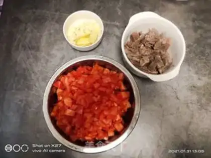 Make Tomato sauerkraut step 0