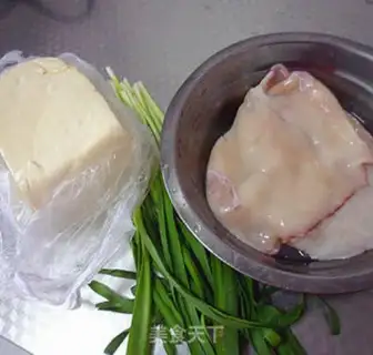Make Fresh squid tofu step 0