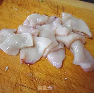 Make Fresh squid tofu step 1