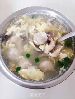 Make An egg soup for a mushroom step 5