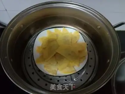 Make Egg dumplings step 8