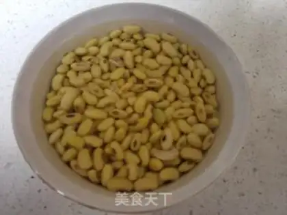 Make ♪ And the red soybeans in the snow ♪ step 3