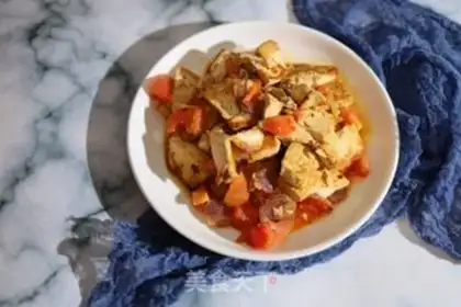 Make Sausage burns tofu step 6