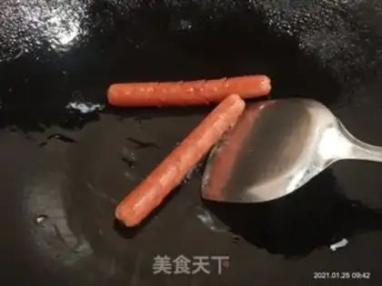 Make Homemade hand grab cake step 3