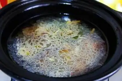 Make Tofu soup step 4