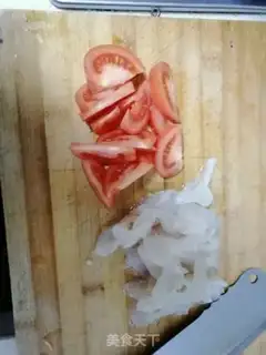Make Tomato porridge step 1