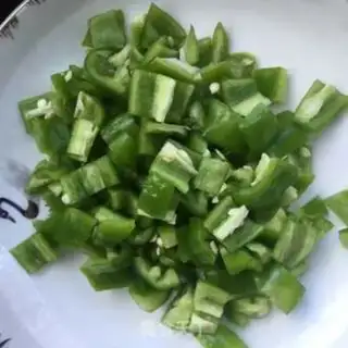 Make Black pepper beef, fried potatoes step 5