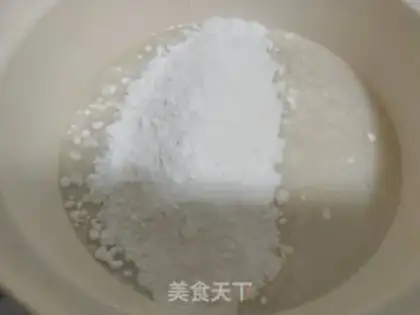 Make Tofu mango, a thousand layers step 1