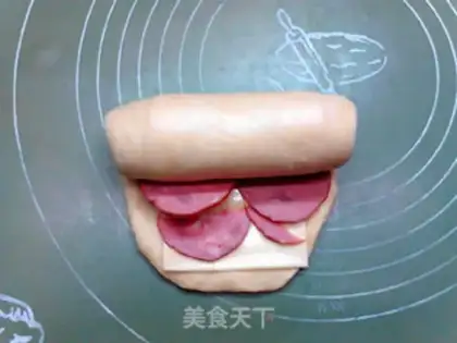 Make Ham cheese toast step 12