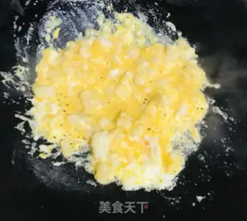 Make Salba willow fried egg rice step 4