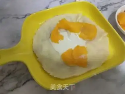 Make Tofu mango, a thousand layers step 6