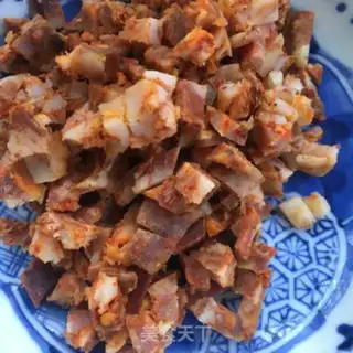Make Onion sausage fried rice step 4