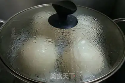 Make Soup-flowing sand buns step 10
