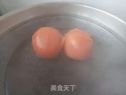 Make Tomato fried tofu dry step 2
