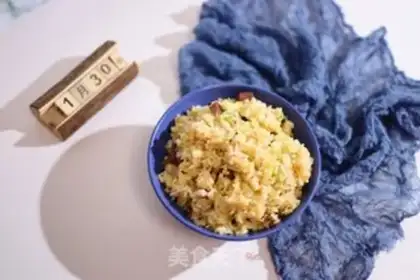 Make Pillard sausage fried rice step 7