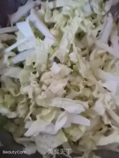 Make Creaming cabbage step 1