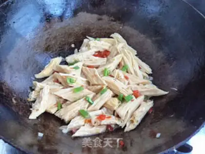 Make Pepper chopping and scavenging bamboo step 8