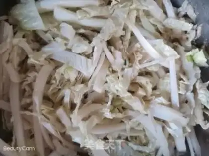 Make Creaming cabbage step 3