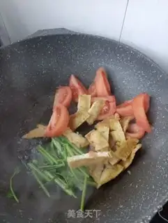 Make Tomato fried tofu dry step 8