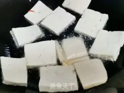 Make Tofu with cabbage step 1