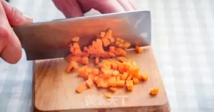 Make Carrot eggs, quinoa step 1