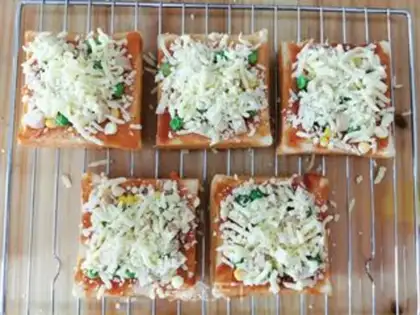 Make Toast pizza step 4