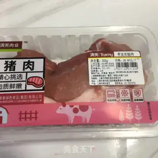 Make Cricket egg mushroom pork step 0