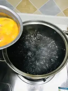 Make Curry chicken bag step 4