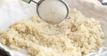 Make Carrot eggs, quinoa step 4