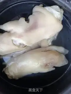 Make Pig hoof freeze step 3