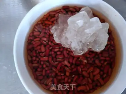 Make Red bean coconut cake step 1